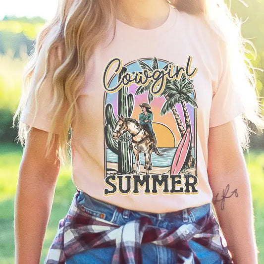 Cowgirl Summer - DTF Transfer
