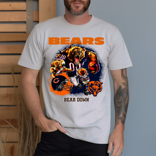 Chicago Bears Football Bear Down - DTF Transfer