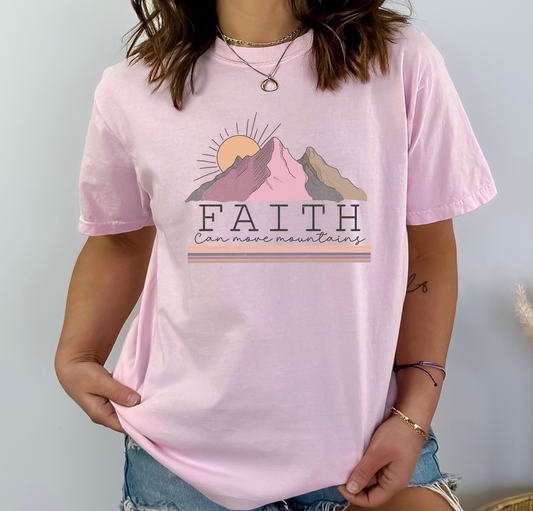 Faith Can Move Mountains - DTF Transfer