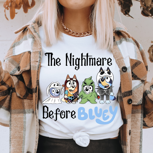 Nightmare Before Bluey - DTF Transfer