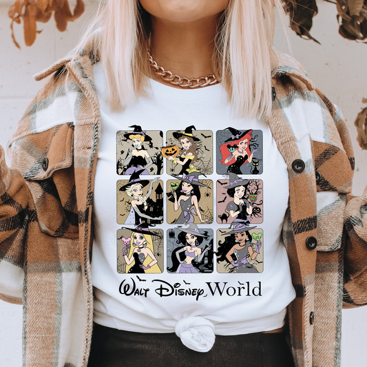 Walt Disney World Halloween Princesses - DTF Transfer