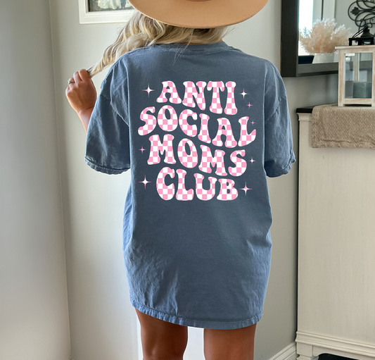 Anti Social Mom Club- DTF Transfer