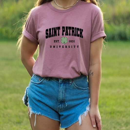 Saint Patrick University - DTF Transfer