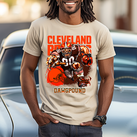 Cleveland Browns Football Dawgpound - DTF Transfer