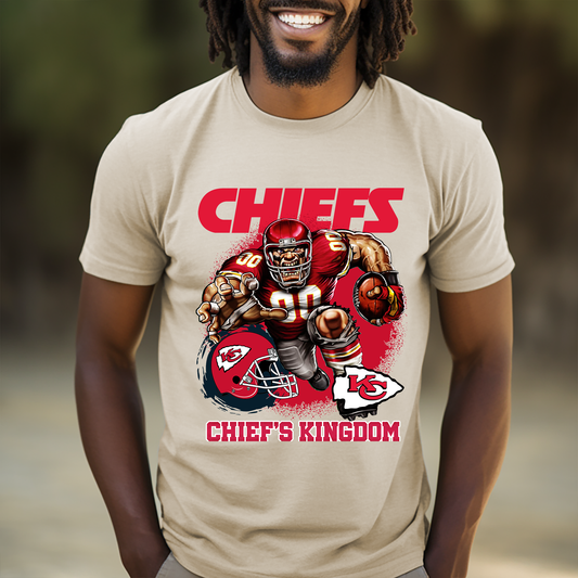 Kansas Chiefs Football Chief's Kingdom - DTF Transfer