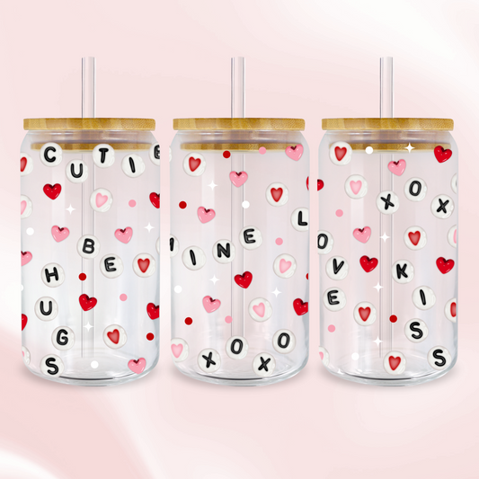 Be Mine xoxo - UV DTF Wrap