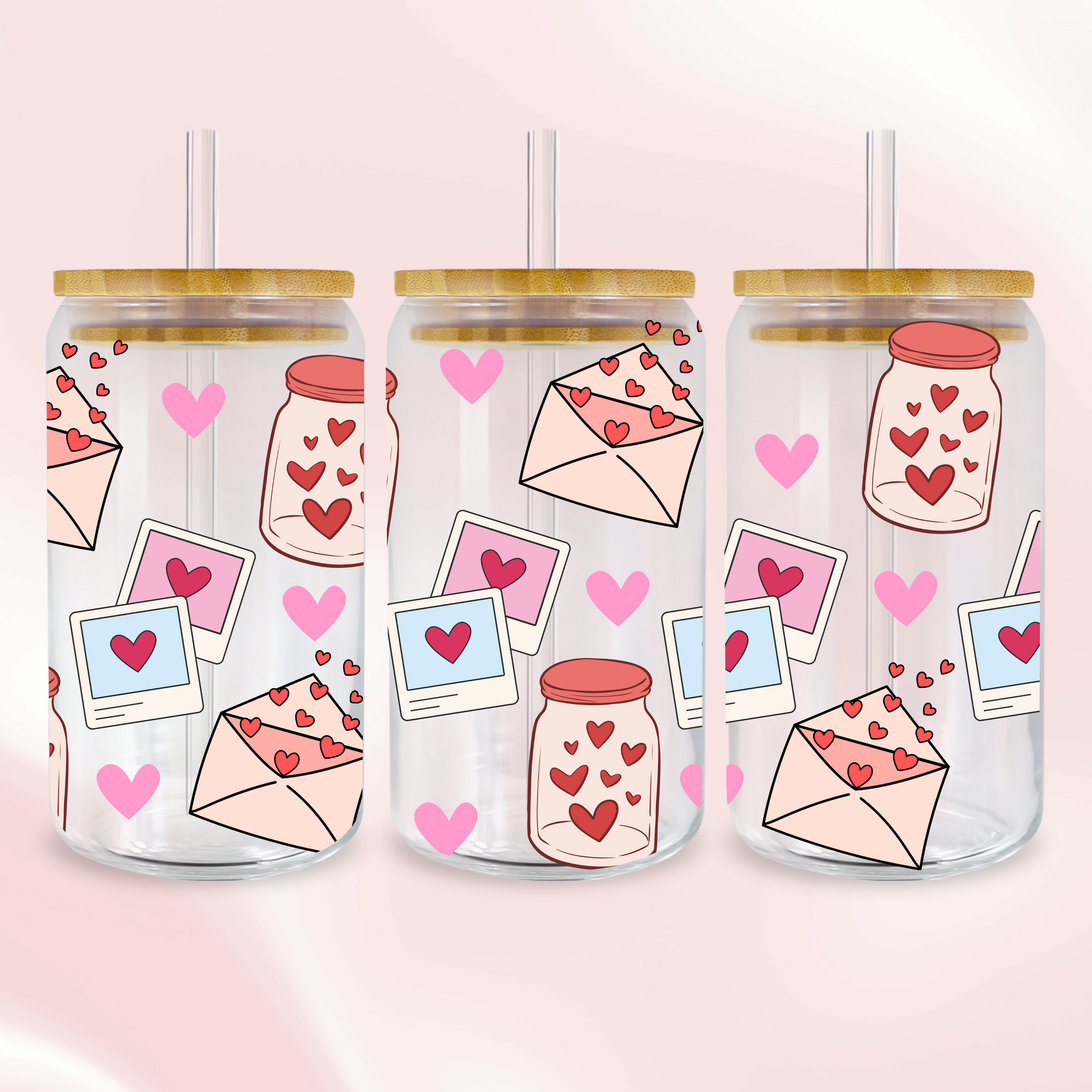 Jar of hearts - UV DTF Wrap