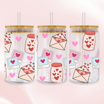 Jar of hearts - UV DTF Wrap