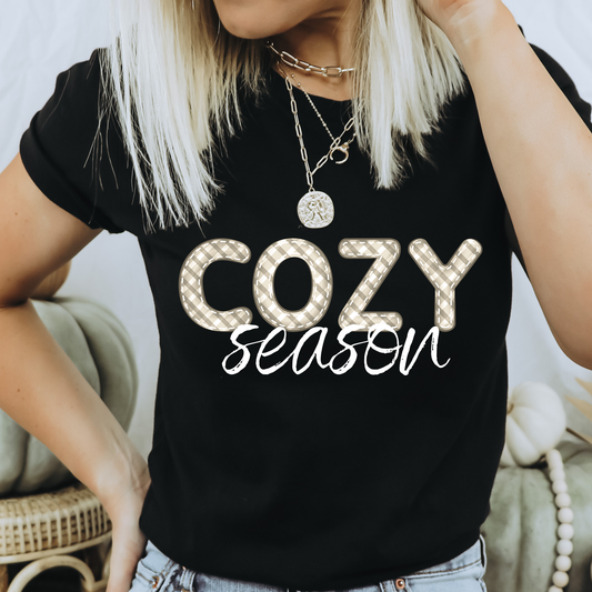 Cozy Season Plaid - DTF Transfer