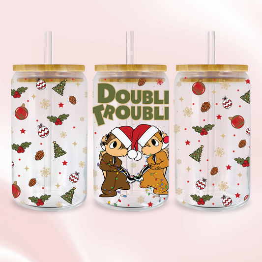 Double Trouble Chipmunks Wrap - UV DTF Sticker