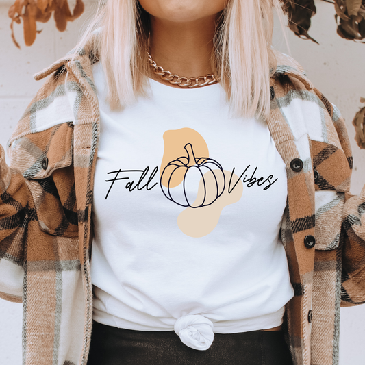 Fall Vibes Boho Black - DTF Transfer