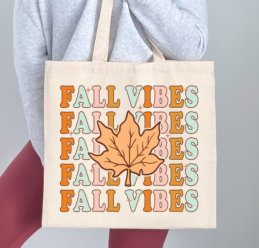 Fall Vibes Leaf - DTF Transfer