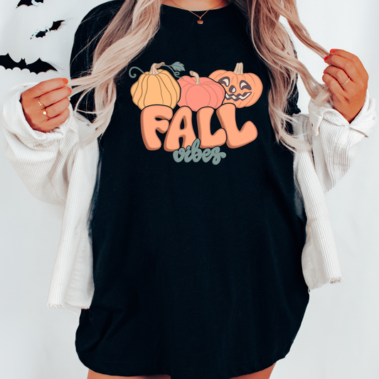 Fall Vibes Pumpkins - DTF Transfer