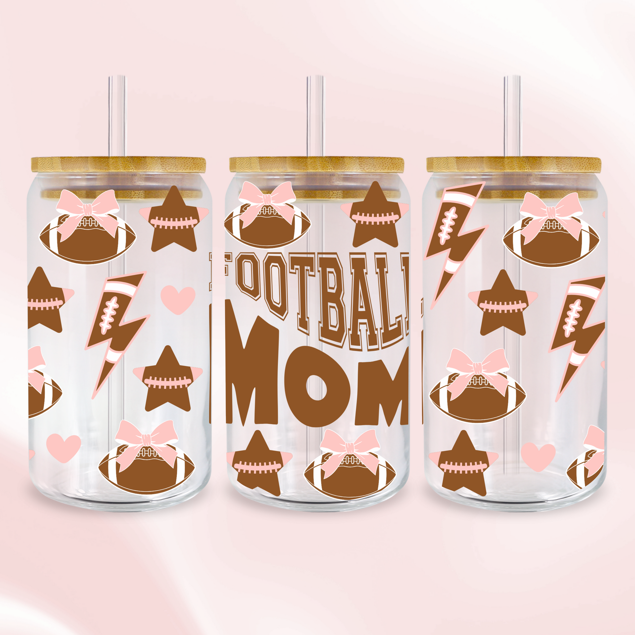 Football Mom Wrap - UV DTF Sticker