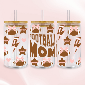 Football Mom Wrap - UV DTF Sticker