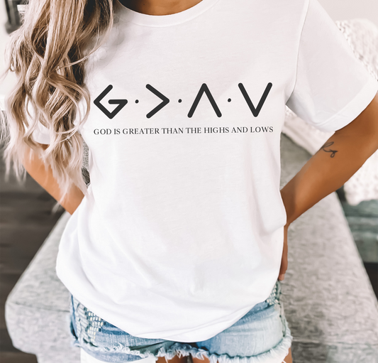 God Is Greater - DTF Transfer