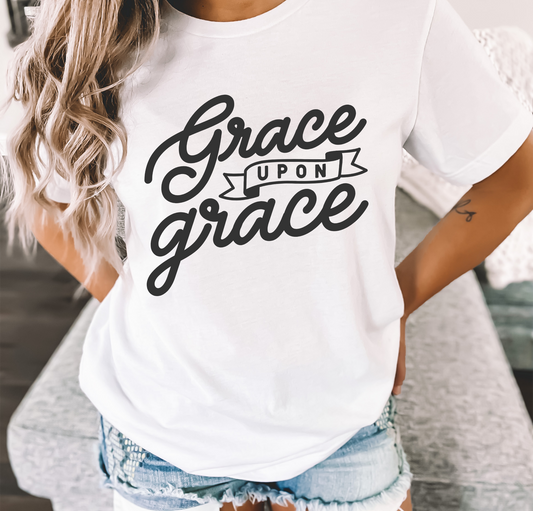 Grace Upon Grace - DTF Transfer