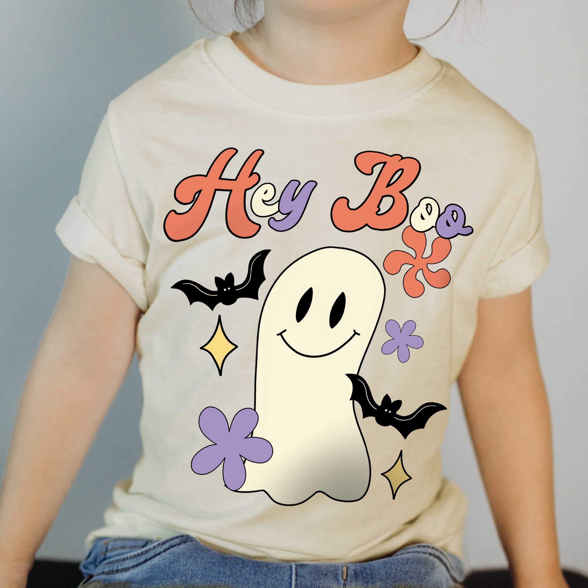 Hey Boo Ghost - DTF Transfer