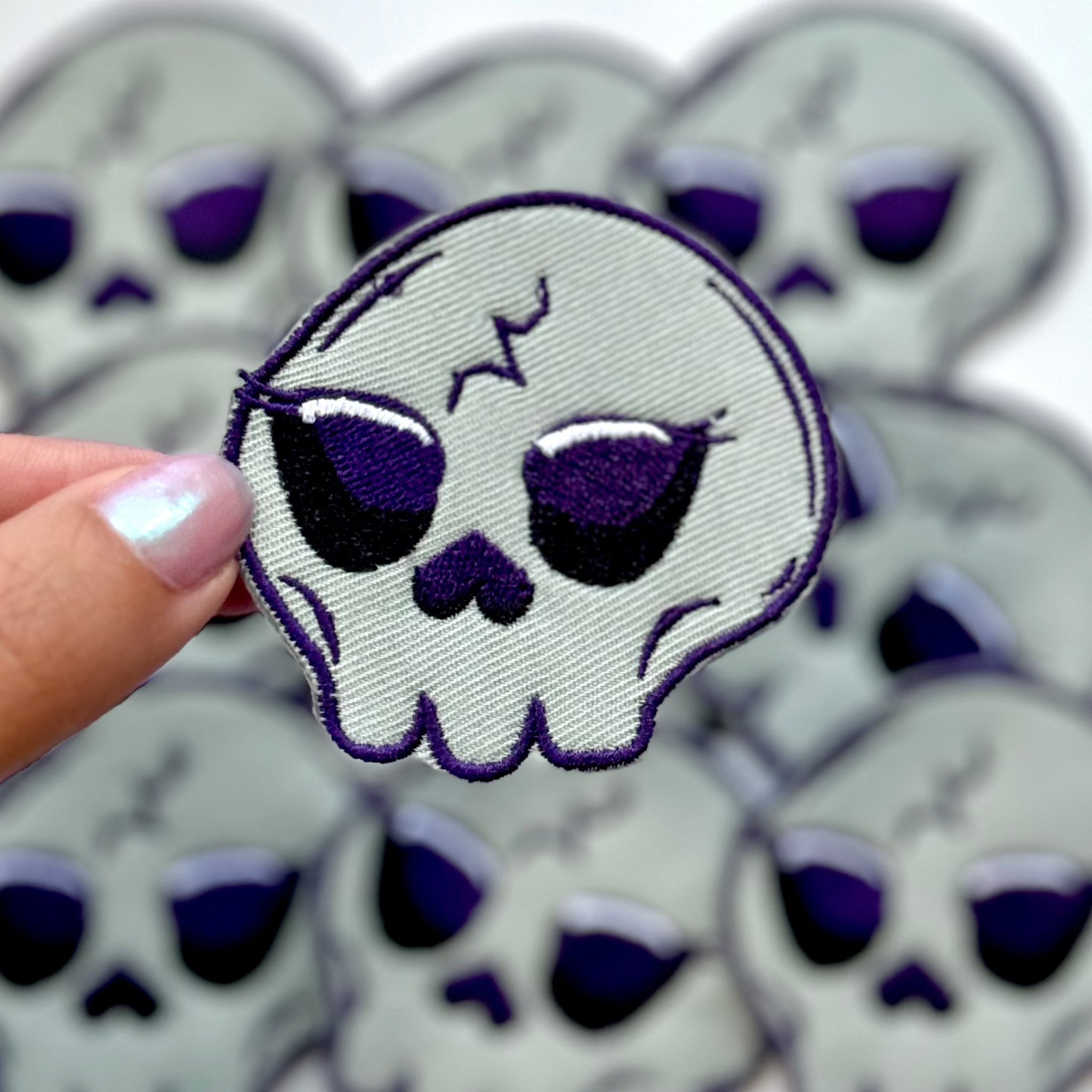 Skull - Embroidered Patch