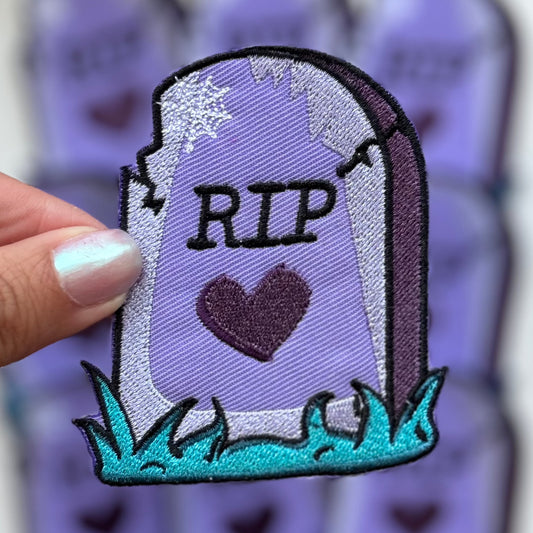 R.I.P. Tomb - Embroidered Patch