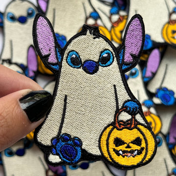 Stitch Ghost - Embroidered Patch