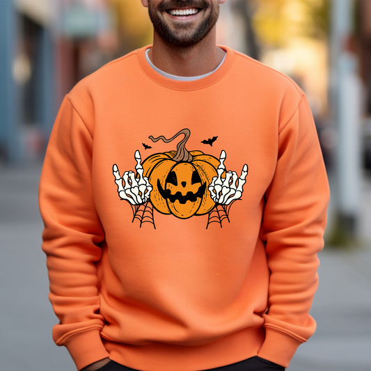 Jack O Lantern Skeleton - DTF Transfer