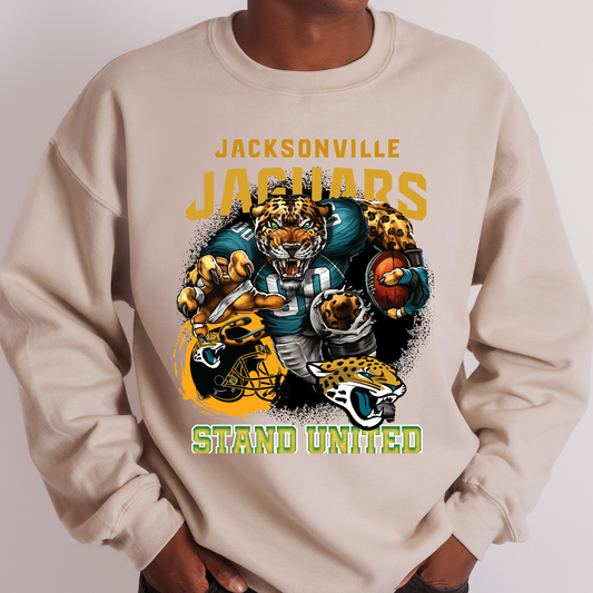 Jacksonville Jaguars Football Stand United - DTF Transfer