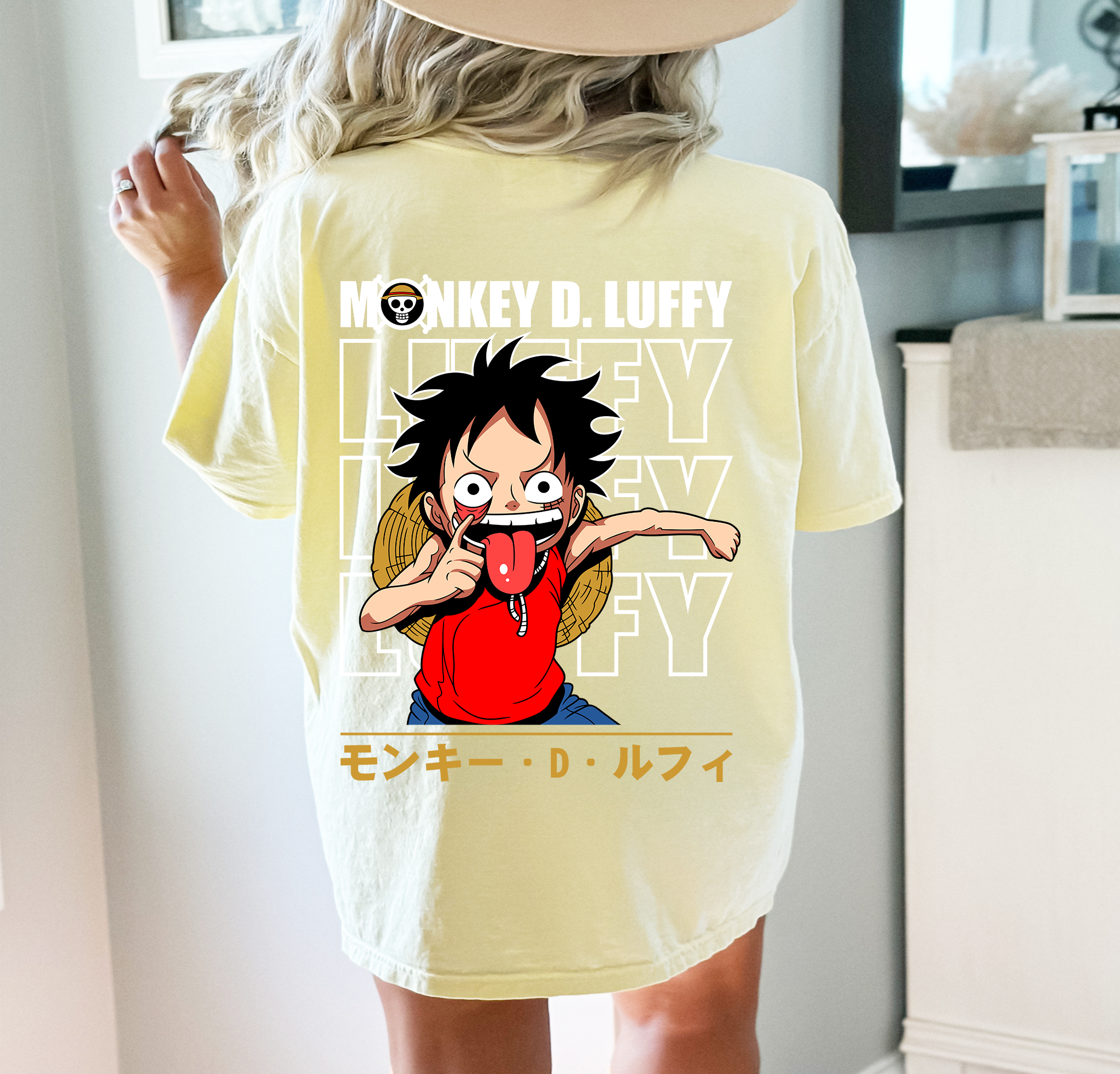 Luffy One Piece - DTF Transfer