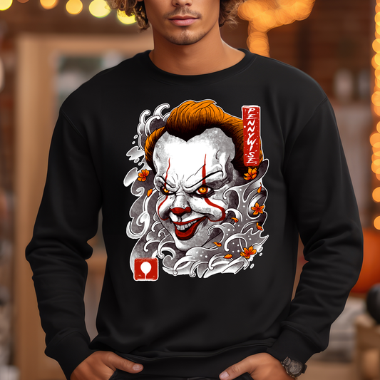 Pennywise Mask - DTF Transfer