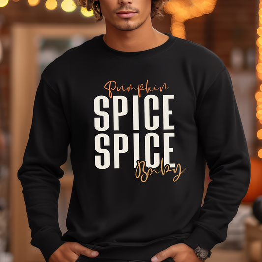 Pumpkin Spice Spice Baby White - DTF Transfer