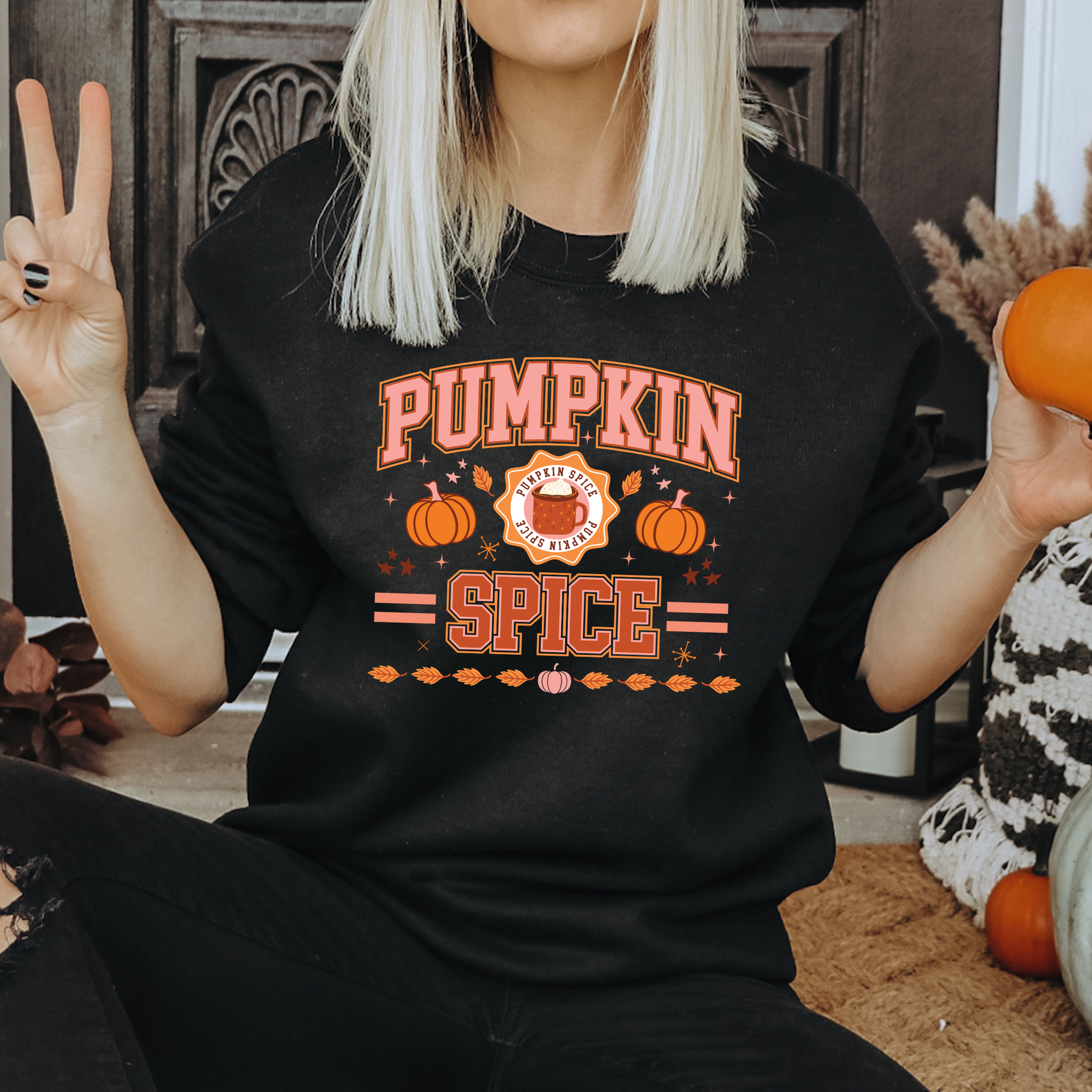 Pumpkin Spice Varsity - DTF Transfer