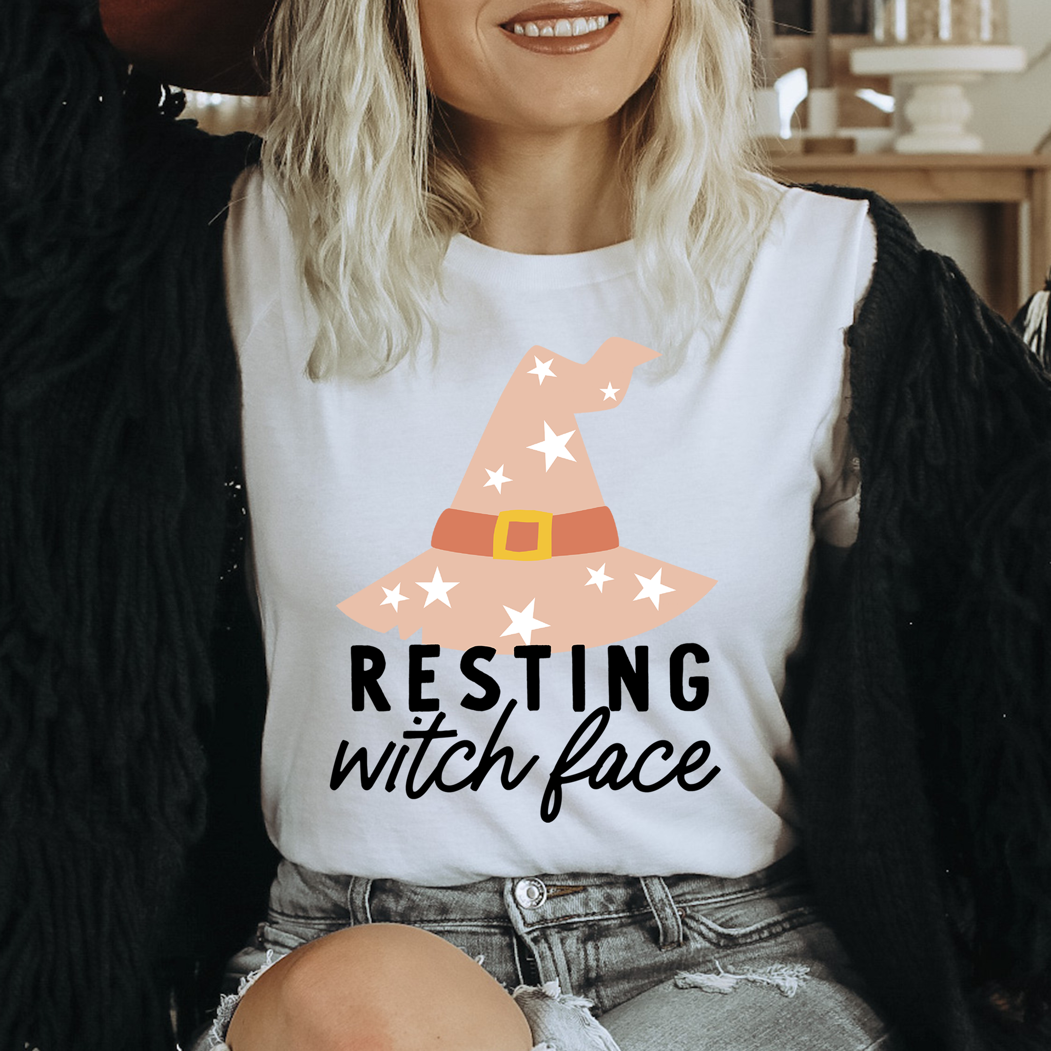 Resting Witch Face - DTF Transfer