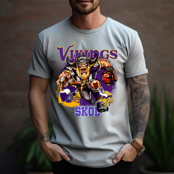 Minnesota Vikings Skol Football - DTF Transfer