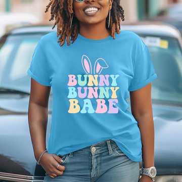 Bunny Babe Pastel Colors - DFT Transfer