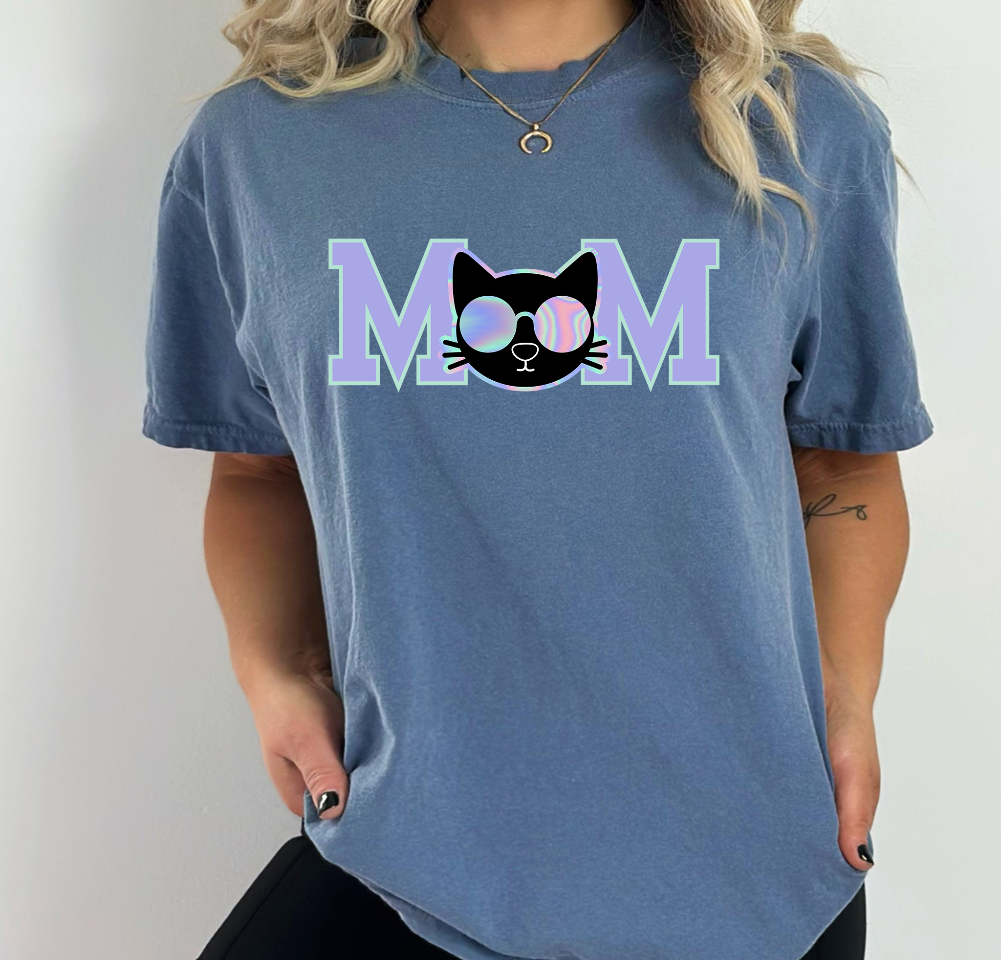 Cat Mom - DTF Transfer