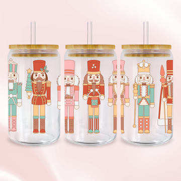 Nutcracker Soldiers Wrap - UV DTF Sticker