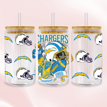 Chargers Wrap - UV DTF Sticker