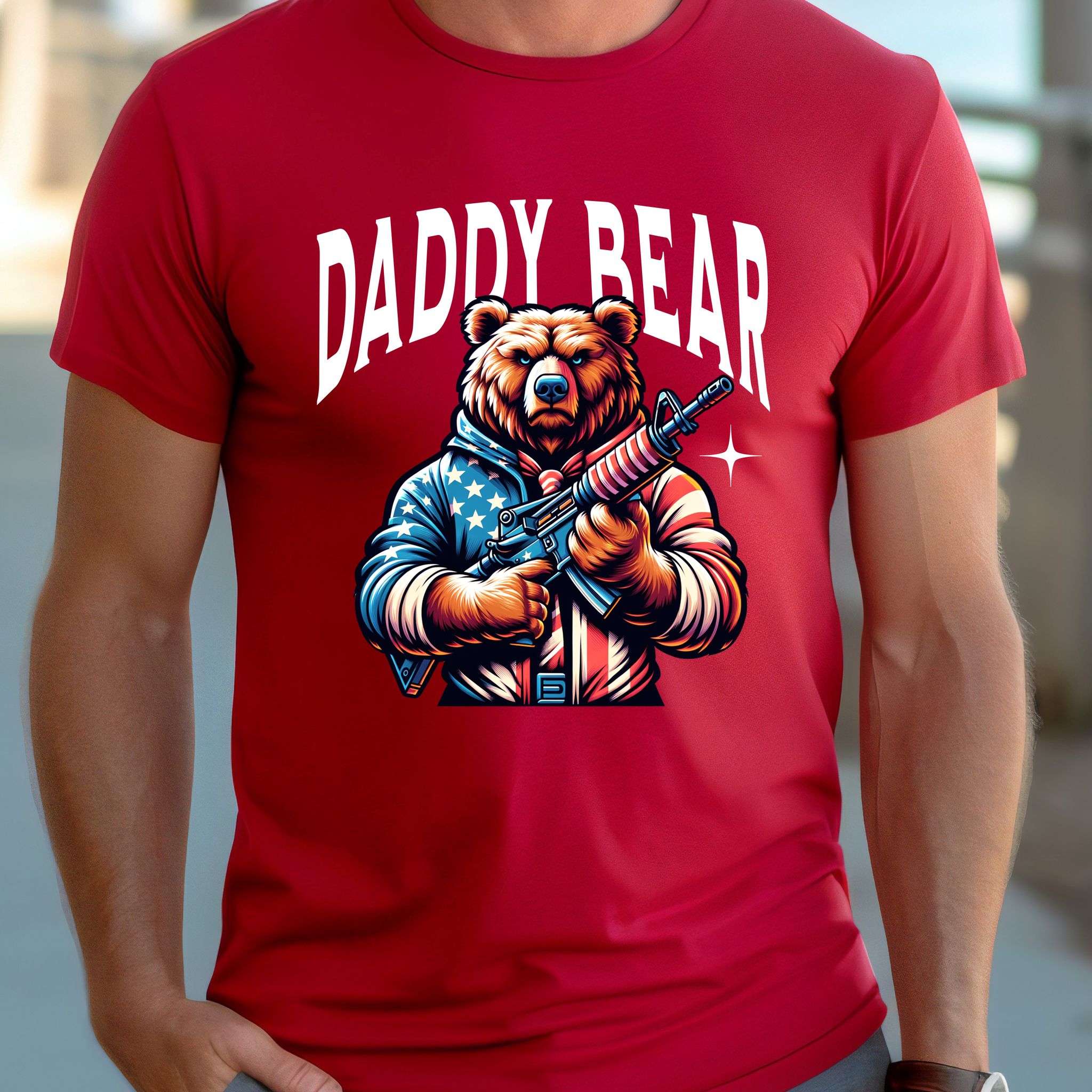 Daddy Bear - DTF Transfer