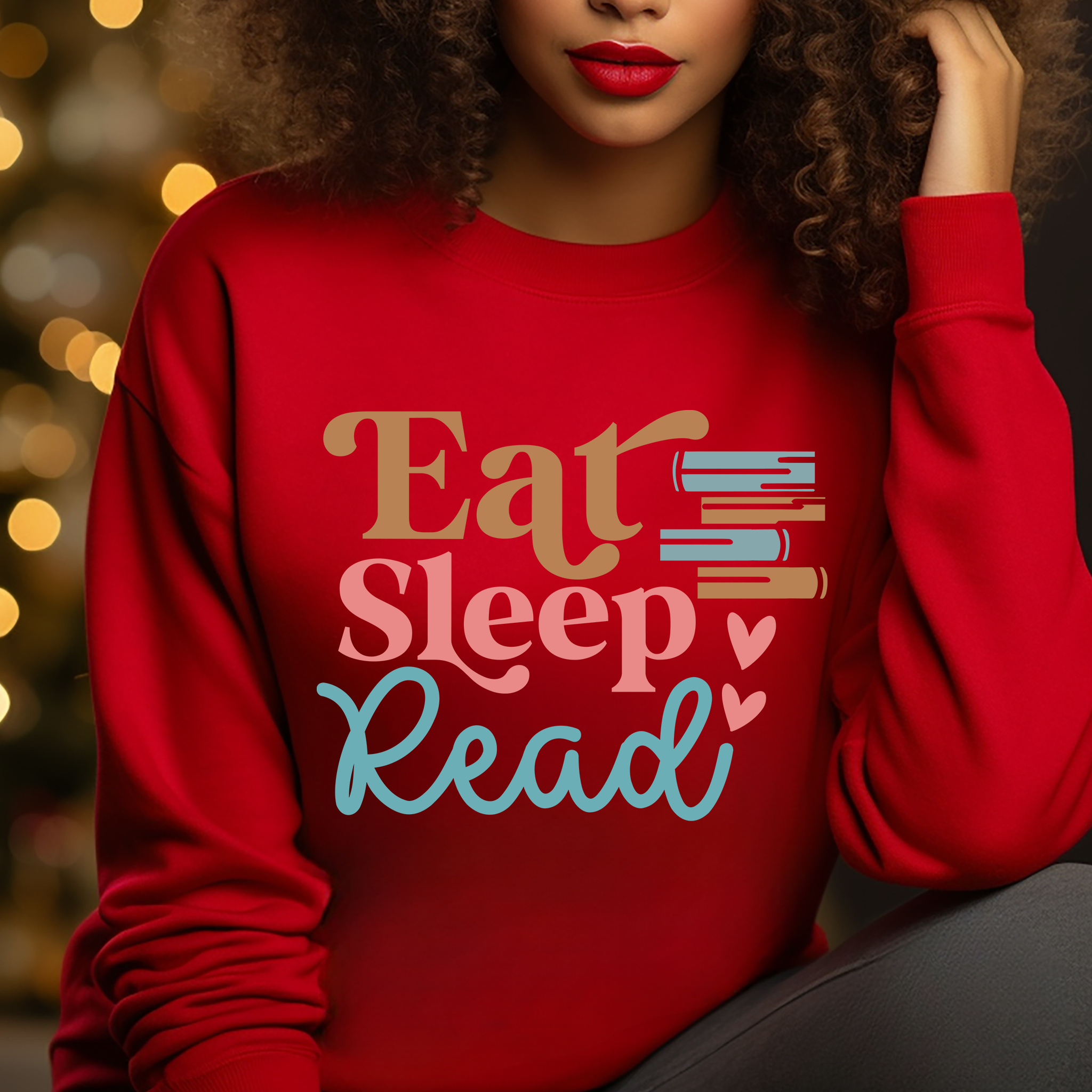 Eat Sleep Read - DTF Transfer