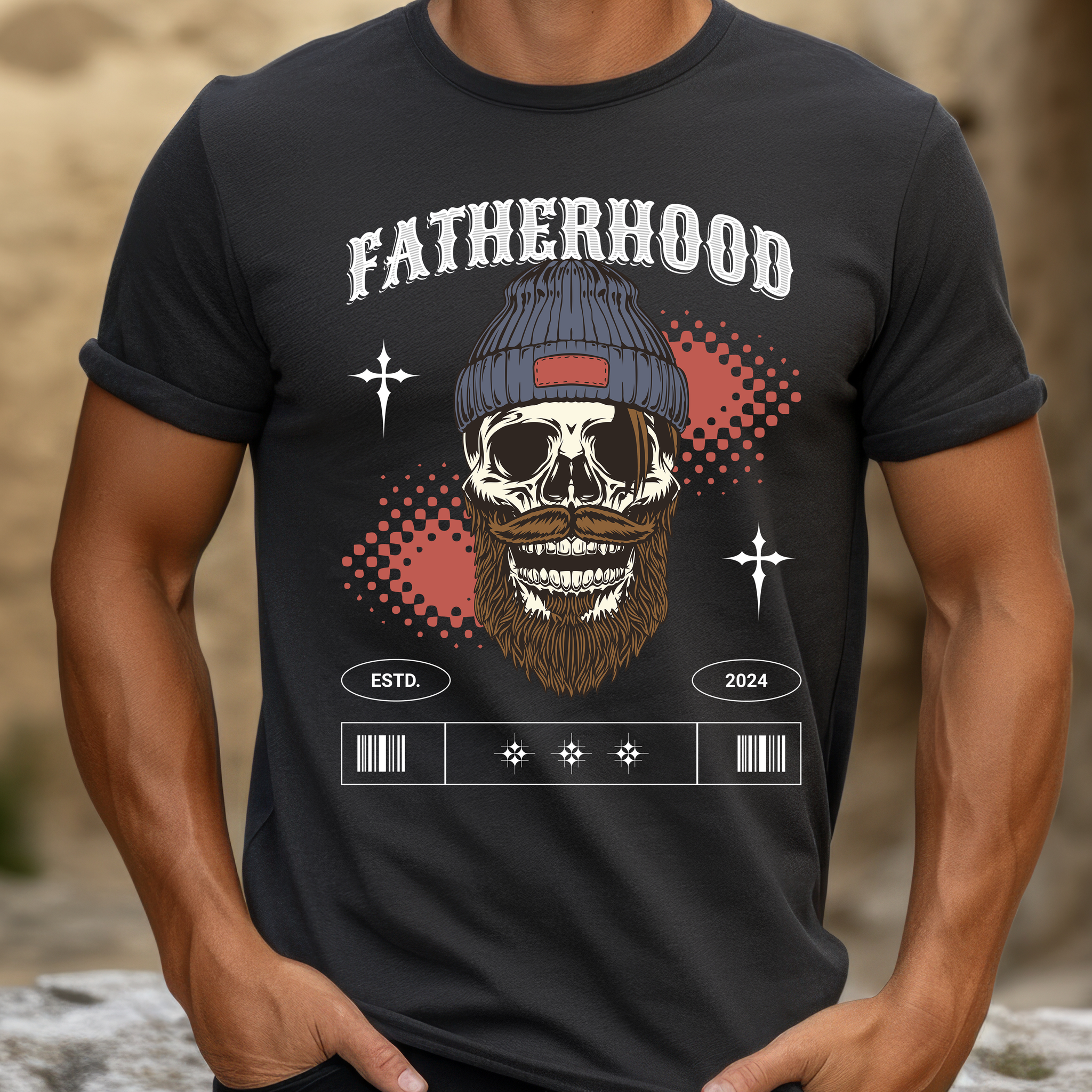 Fatherhood Beard - DTF Transfer