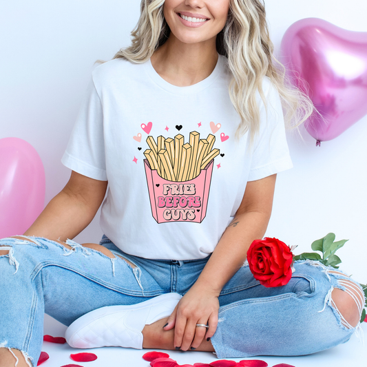 Fries Before Guys Pink - DTF Transfer