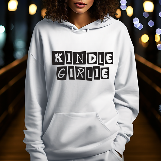 Kindle Girlie in Black - DTF Transfer