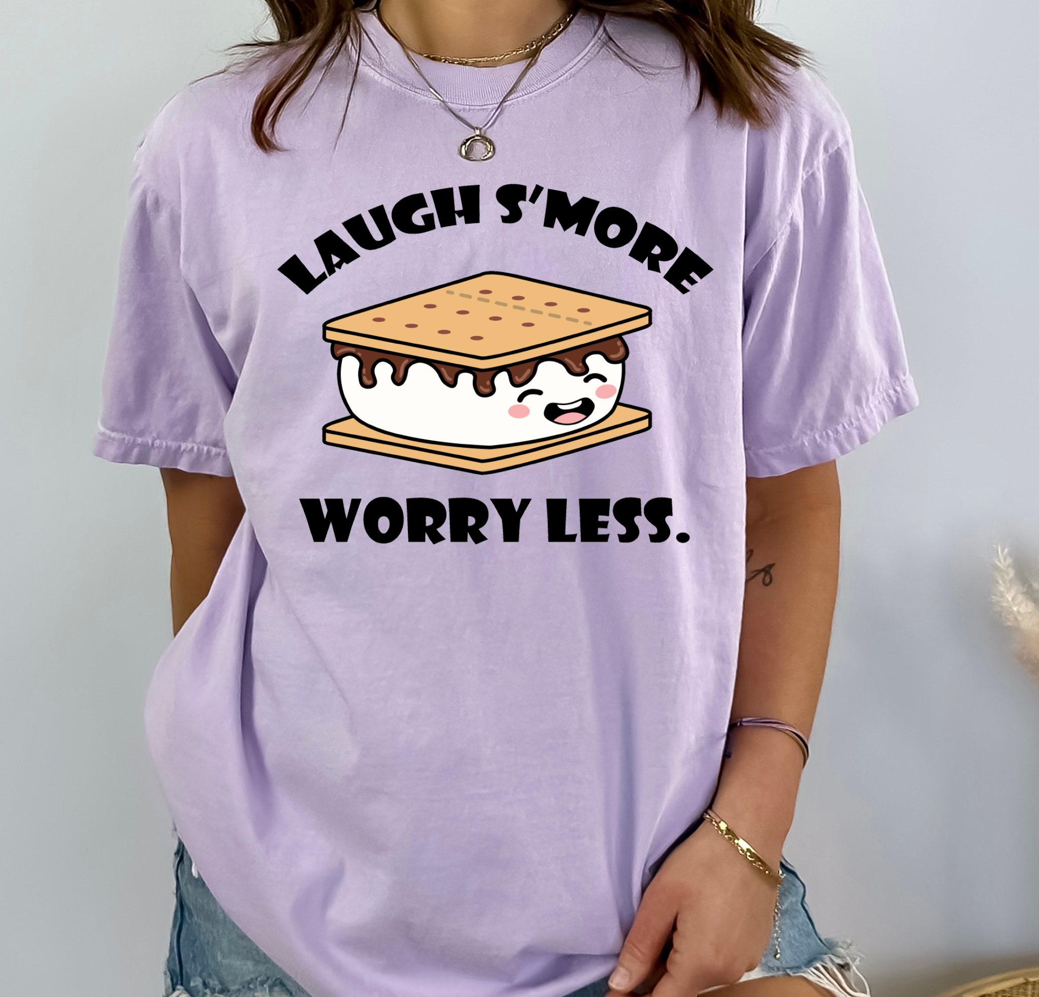 Laugh S'more- DTF Transfer