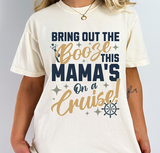 Mama on a Cruise - DTF Transfer