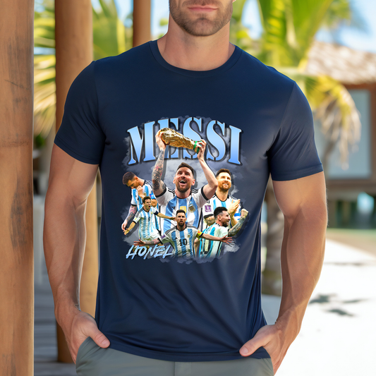 Messi Blue Soccer - DTF Transfer