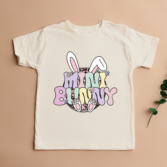 Mini Bunny Cheetah Print - DTF Transfer