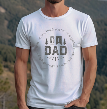 Number One Dad - DTF Transfer