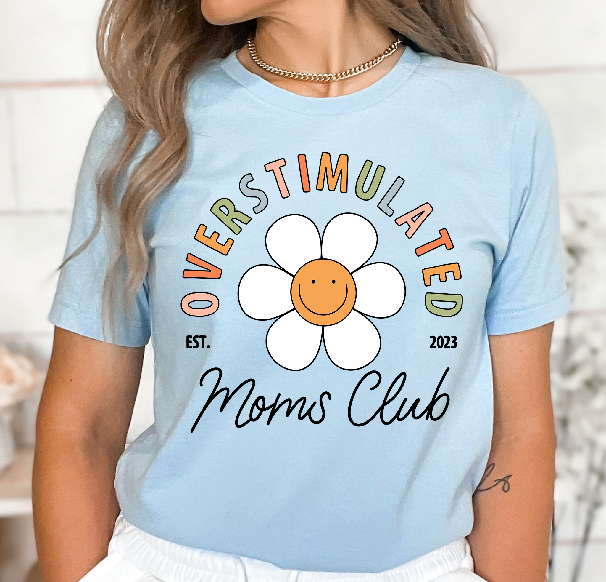 OverStimulated Moms Club - DTF Transfer