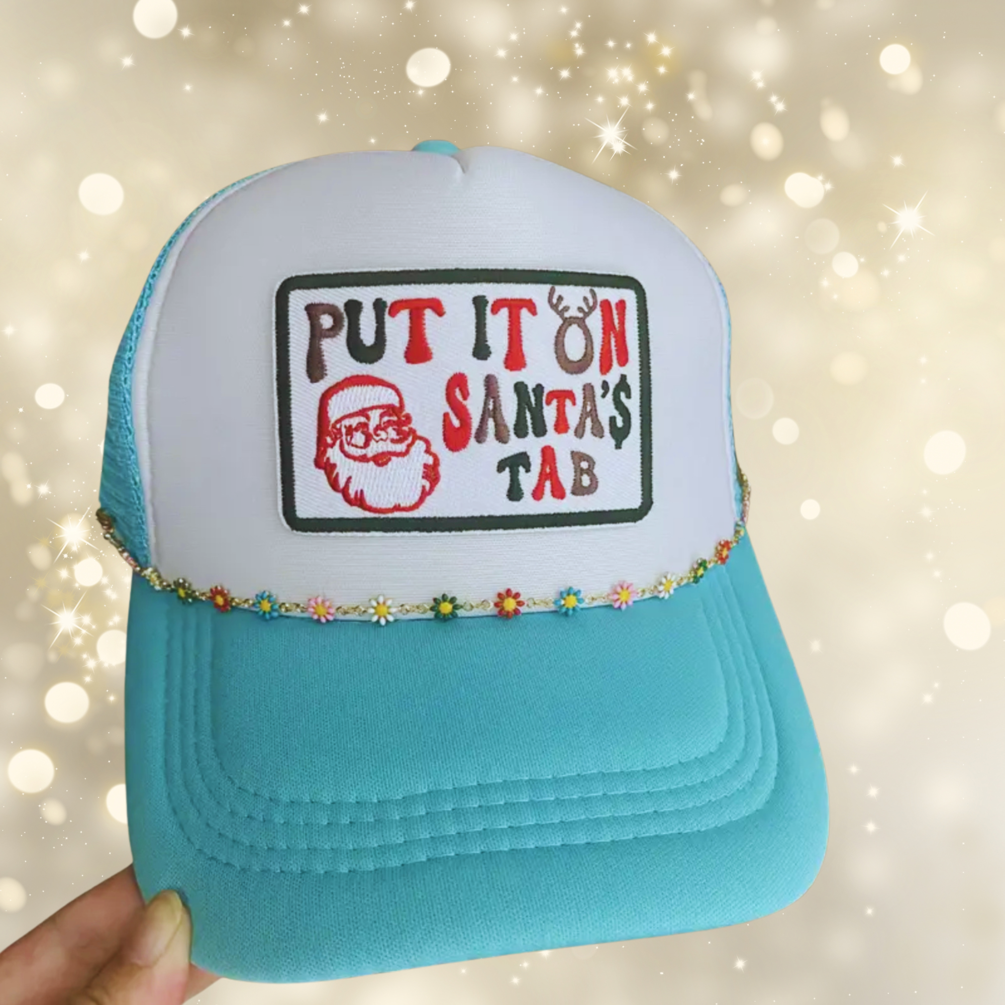 Put It on Santa's Tap - Embroidered Patch