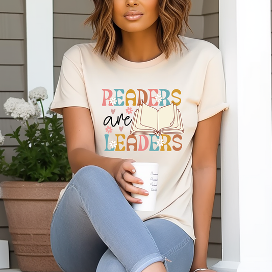 Readers Are Leaders DTF Transfer